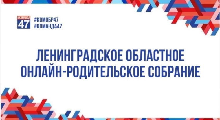 Ленинградское областное родительское онлайн-собрание.